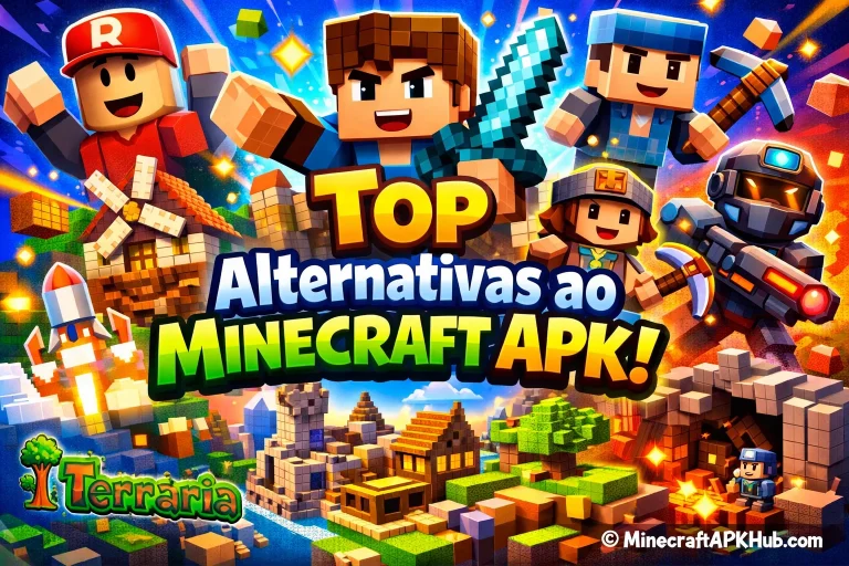 Melhores Alternativas ao Minecraft APK