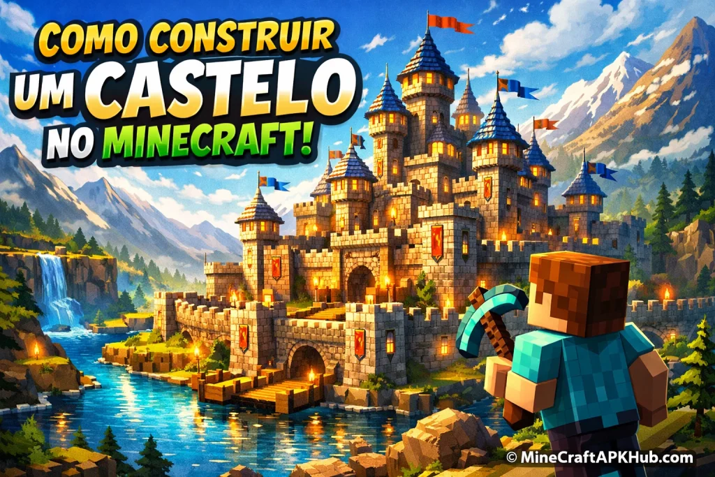 Como Construir um Castelo Épico no Minecraft