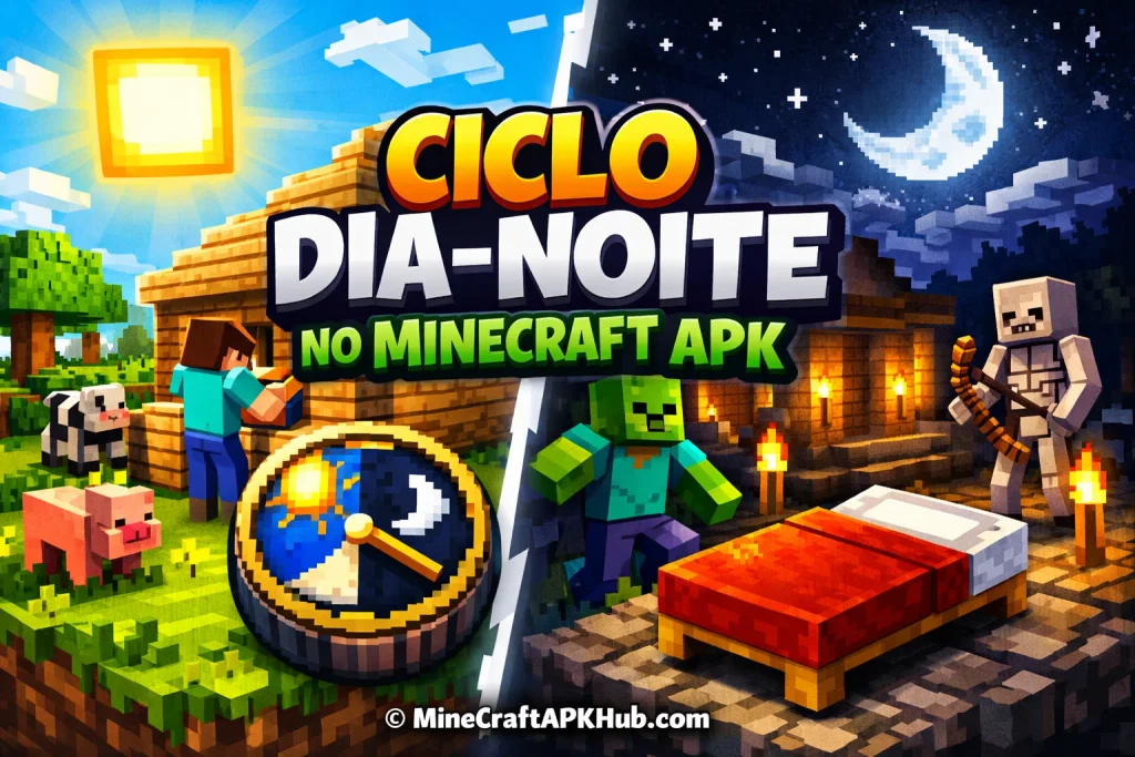 Quanto Dura um Dia no Minecraft APK